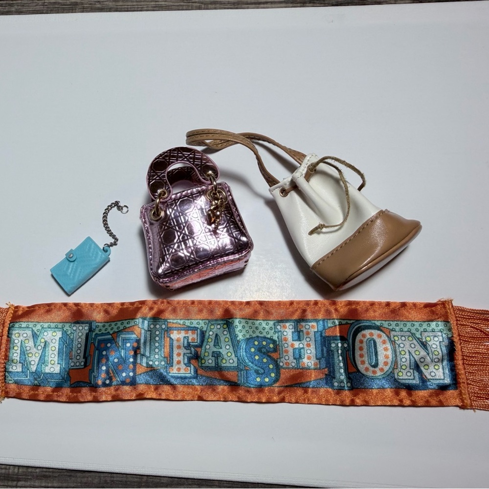 Mini brands fashion Mini Handbag Set - Pink, Blue, Leopard - Picture 10 of 10